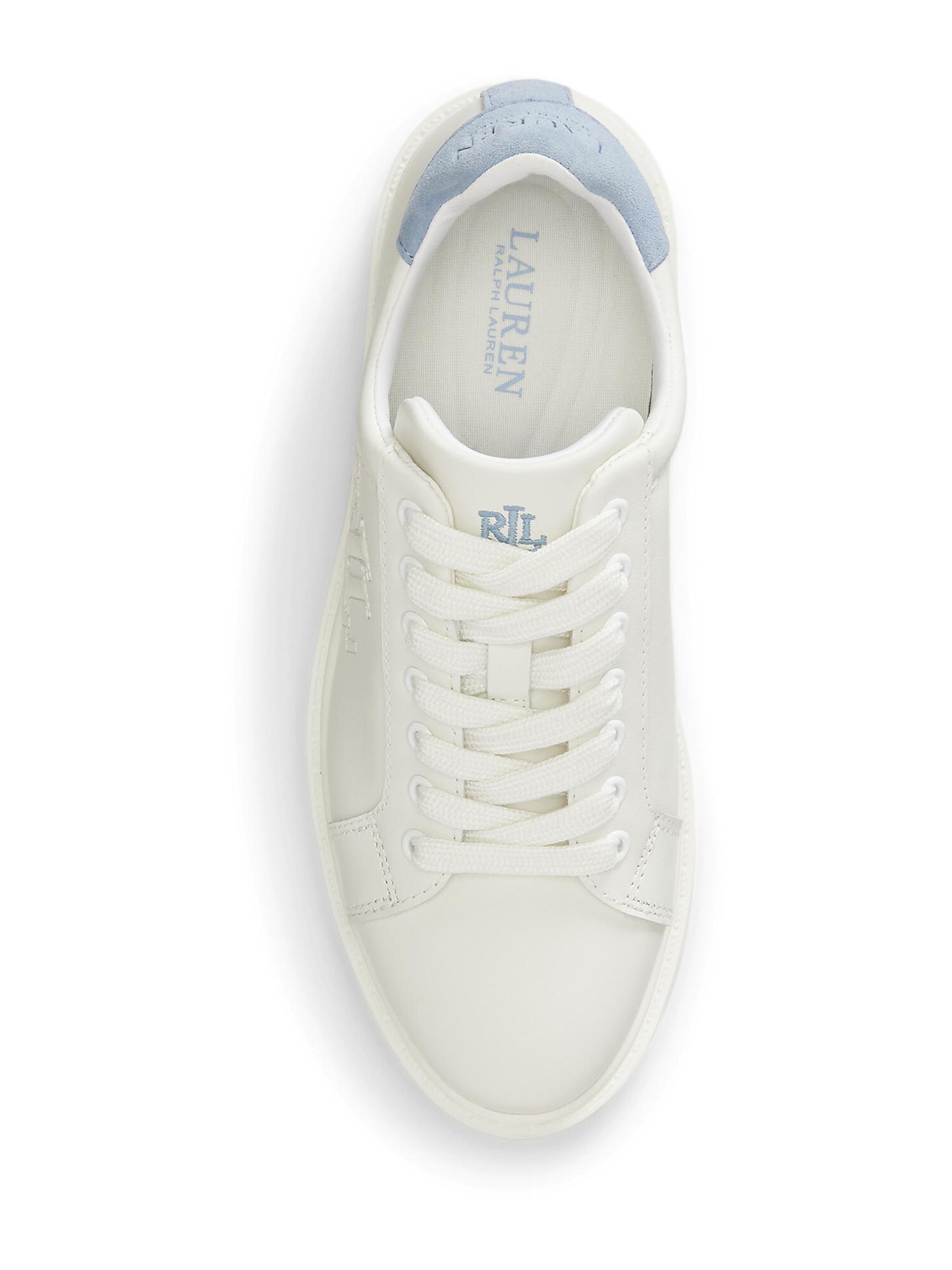 Lauren Ralph Lauren Zapatillas deportivas bajas 'AINSLEY'  azul paloma / blanco – imagen 3