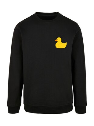 F4NT4STIC Sweatshirt ‘Yellow Rubber Duck’ Geel / Zwart