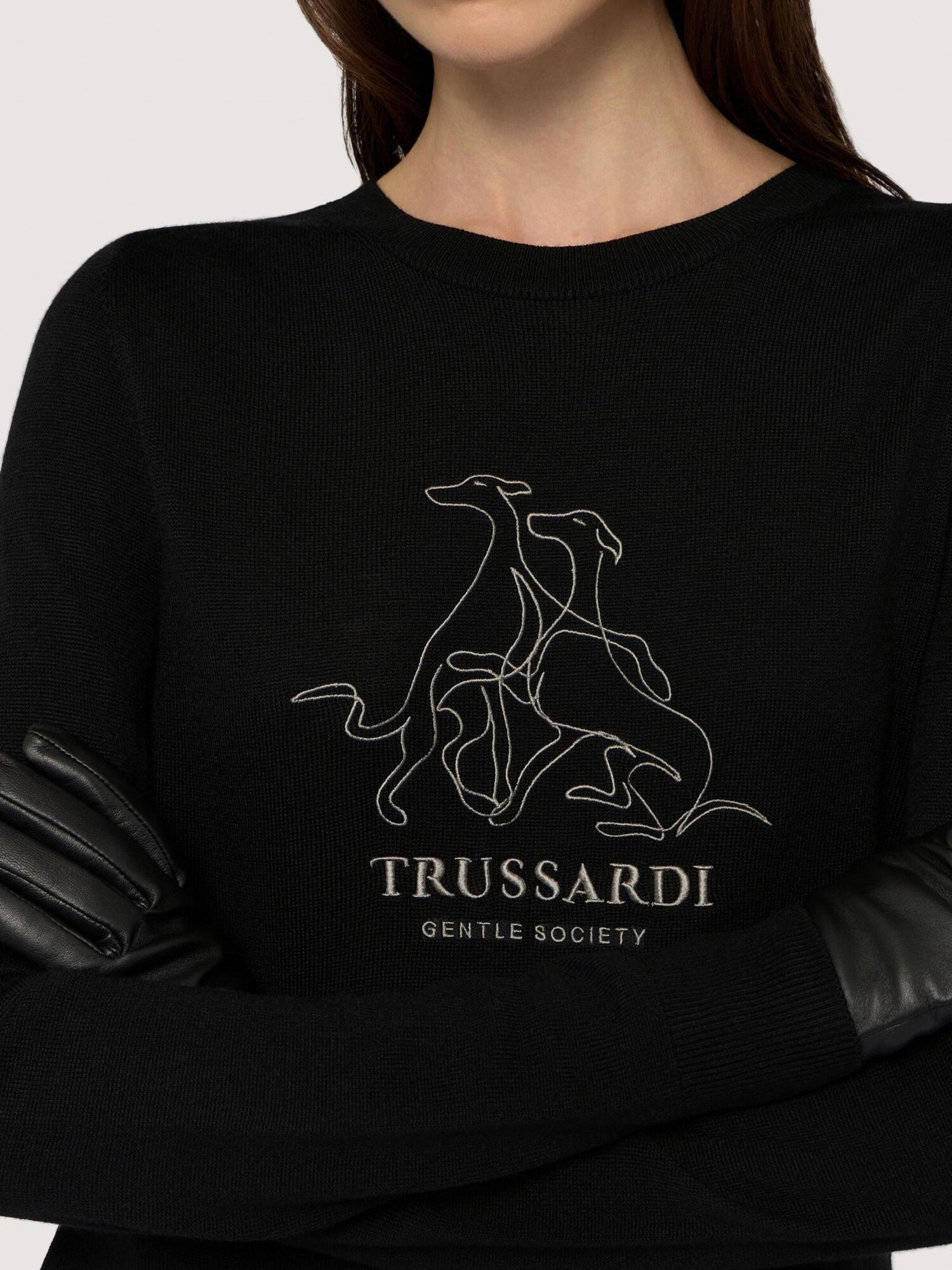Trussardi Jersey negro – imagen 20