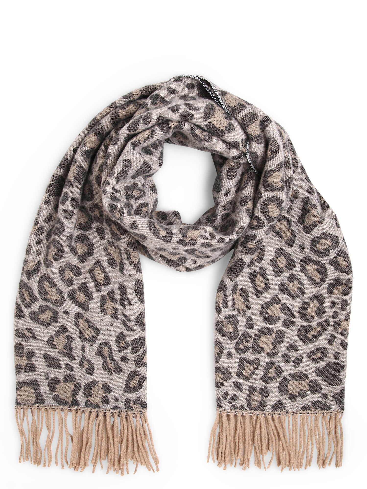 PIECES Fular PCJIRA  maro / maro deschis / negru