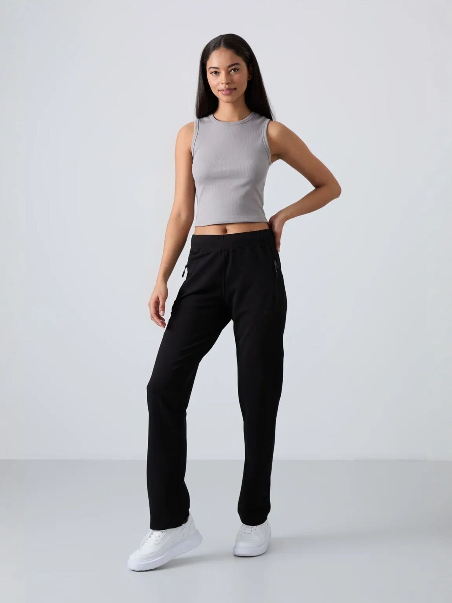 Tommy Life Sportske hlače 'Jogginghose' crna