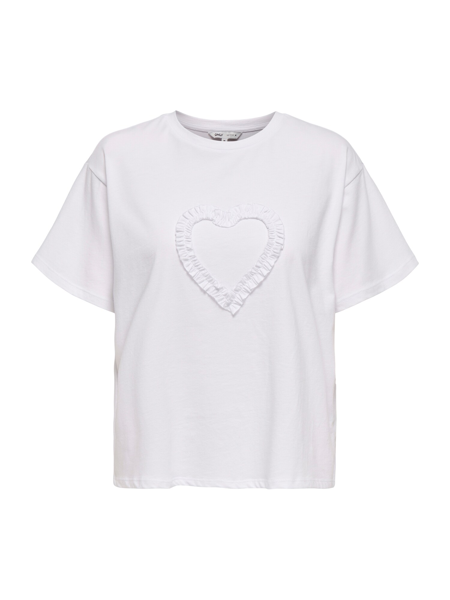 ONLY Tricou ONLZAMMY alb