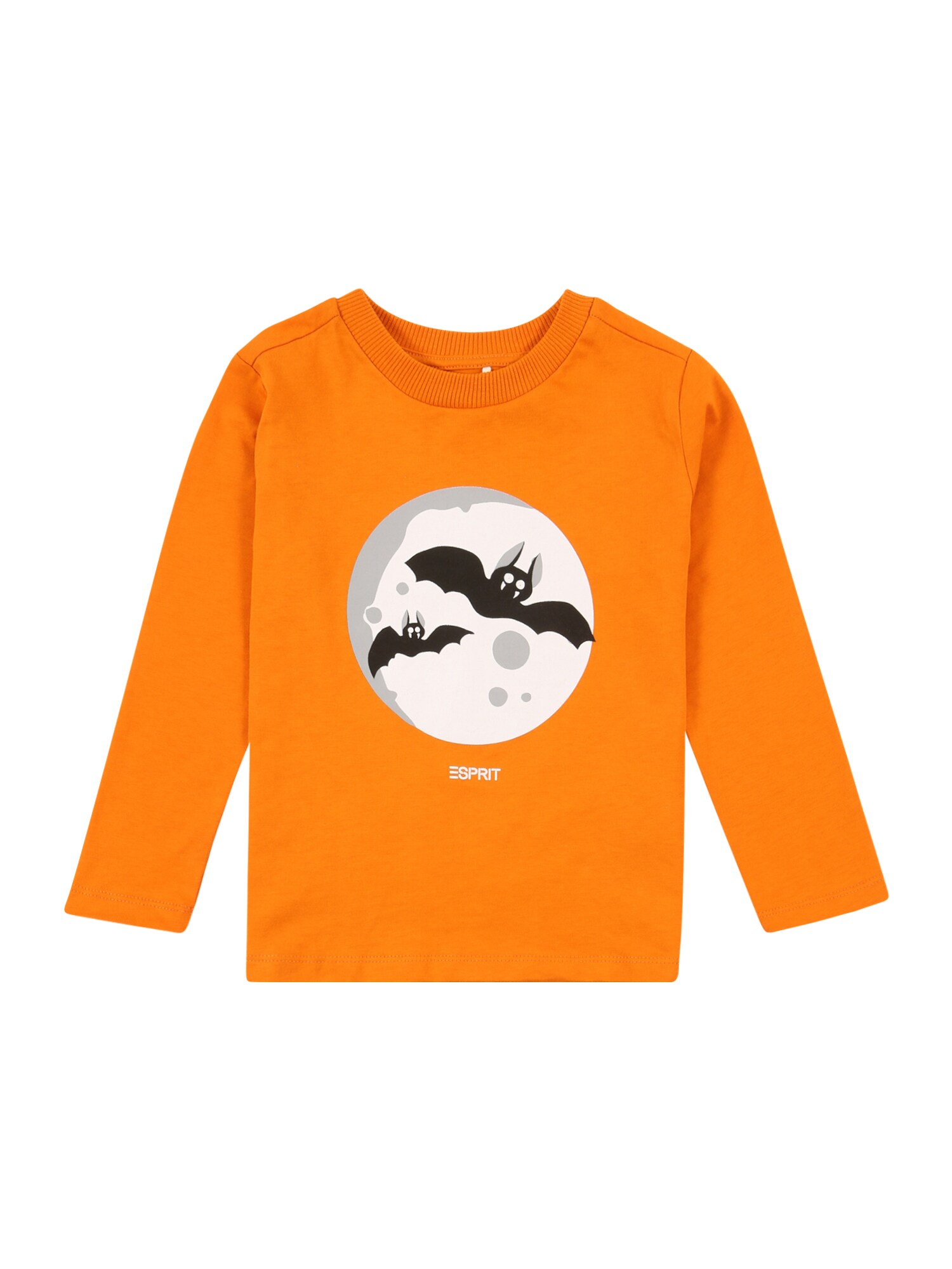 ESPRIT Marškinėliai  oranžinė / balta / juoda