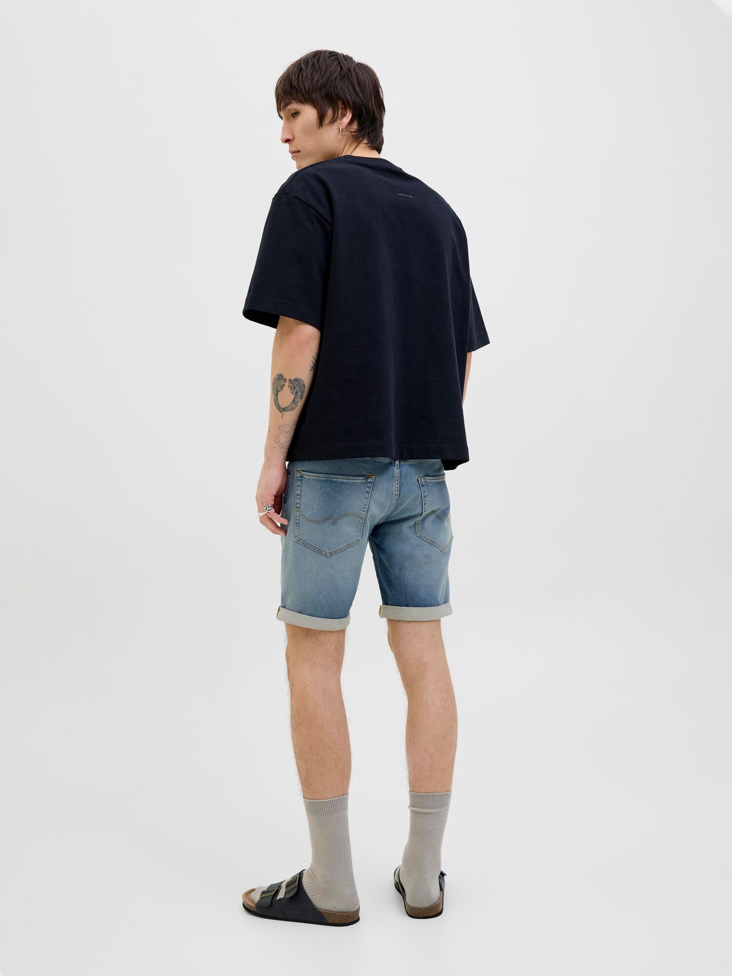 JACK & JONES Džínsy 'JJIRICK JJICON' modrá denim (obrázok 4)