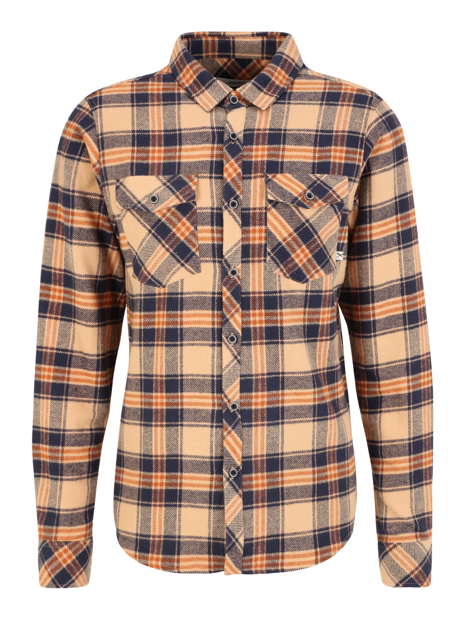 Iriedaily Camisa  bege / marinho / laranja