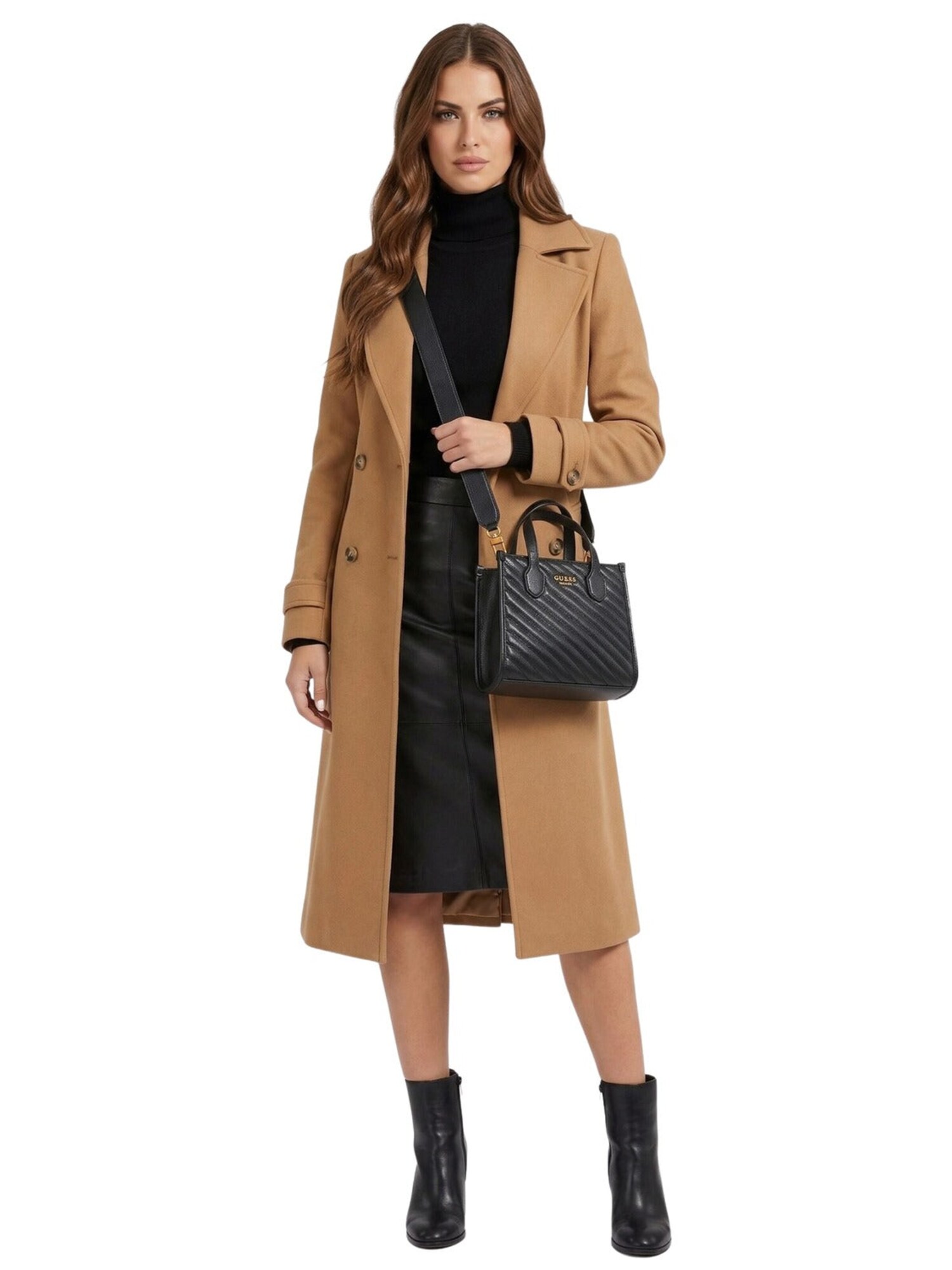 GUESS Bolso de mano 'Silvana 2 Comp Tote'  negro – imagen 2