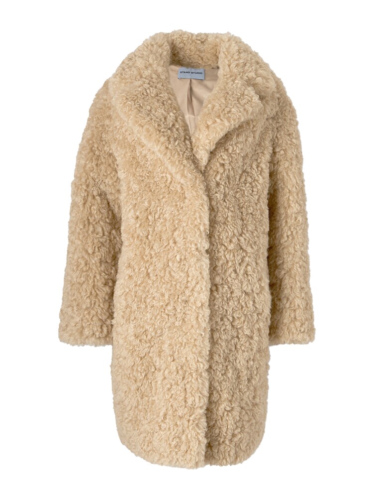 STAND STUDIO Mantel Damen Größe M/L beige