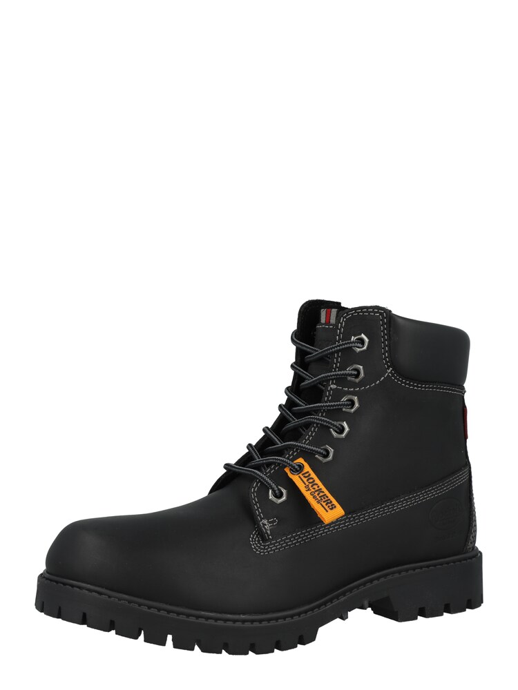 Dockers by Gerli Schnürboots Herren Größe 45 schwarz