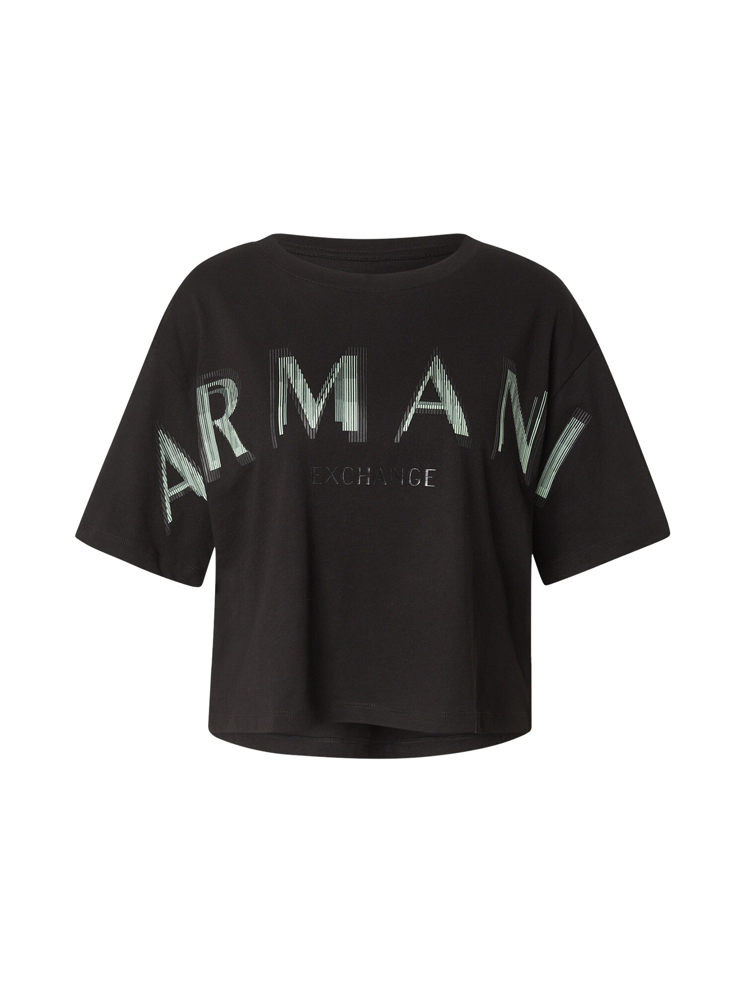 ARMANI EXCHANGE Tričko  tmavosivá / mätová / pastelovo zelená / čierna