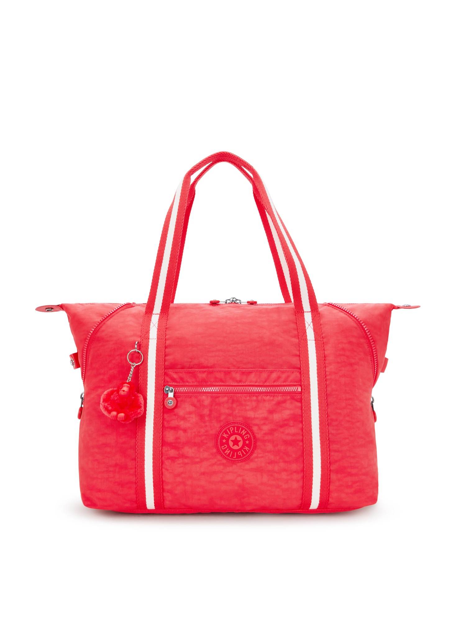 KIPLING Shopper táska 'Art'  piros / fehér akciós termékkép 1