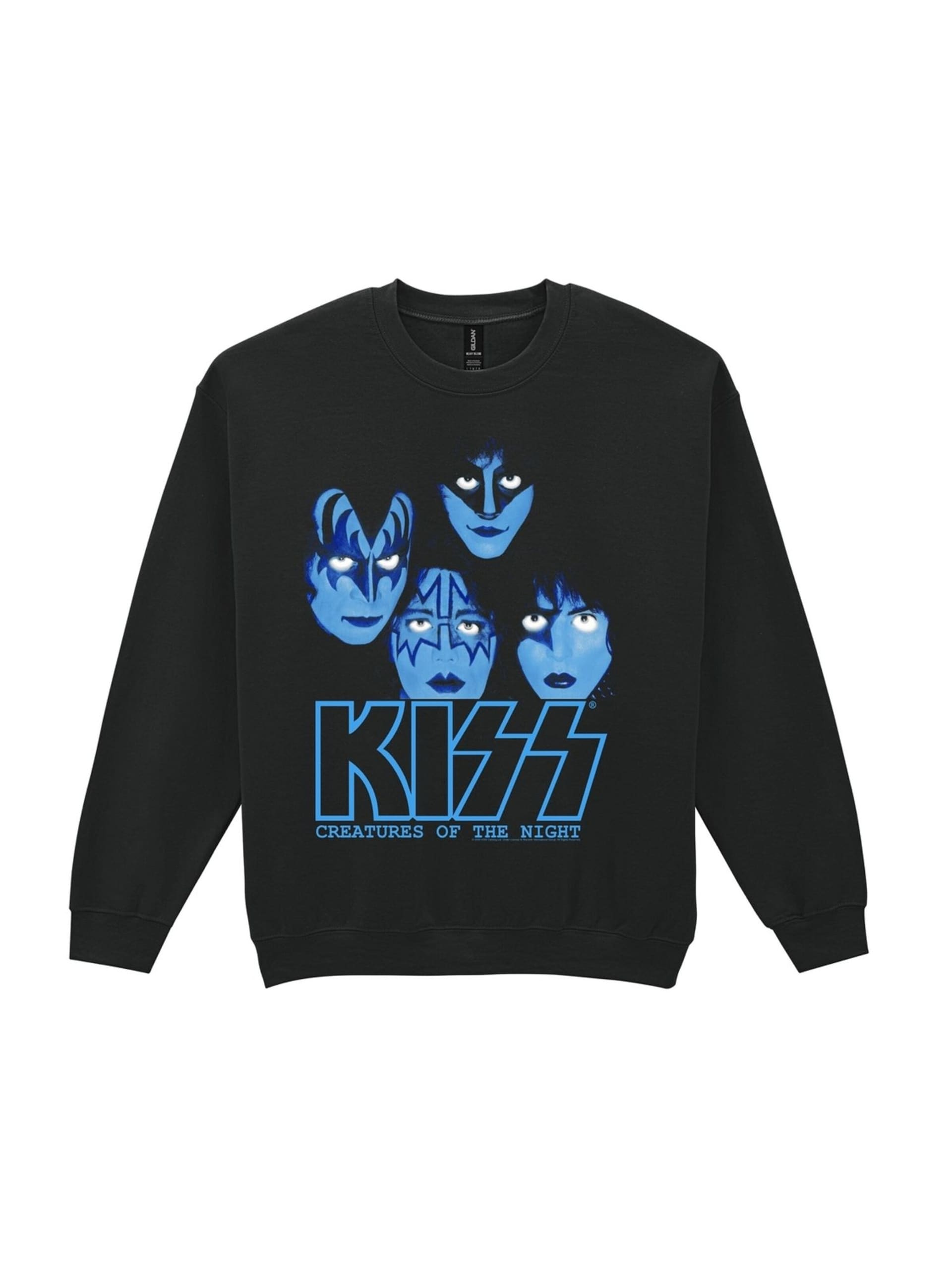 Kiss Sweatshirt 'Creatures of the night' herr