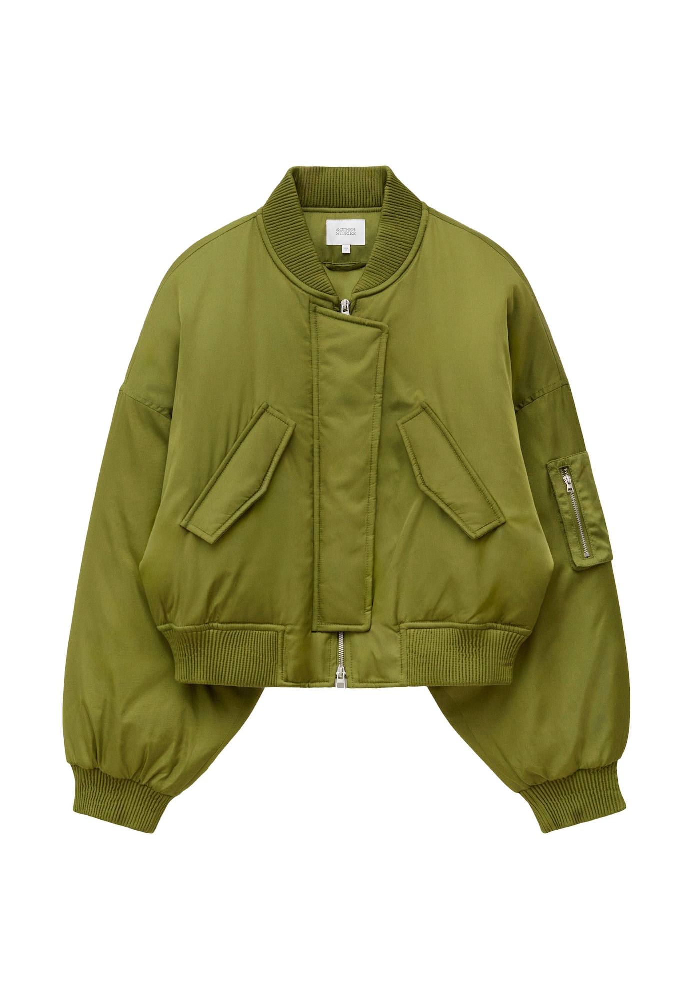 &amp; Other Stories Chaqueta de entretiempo  oliva