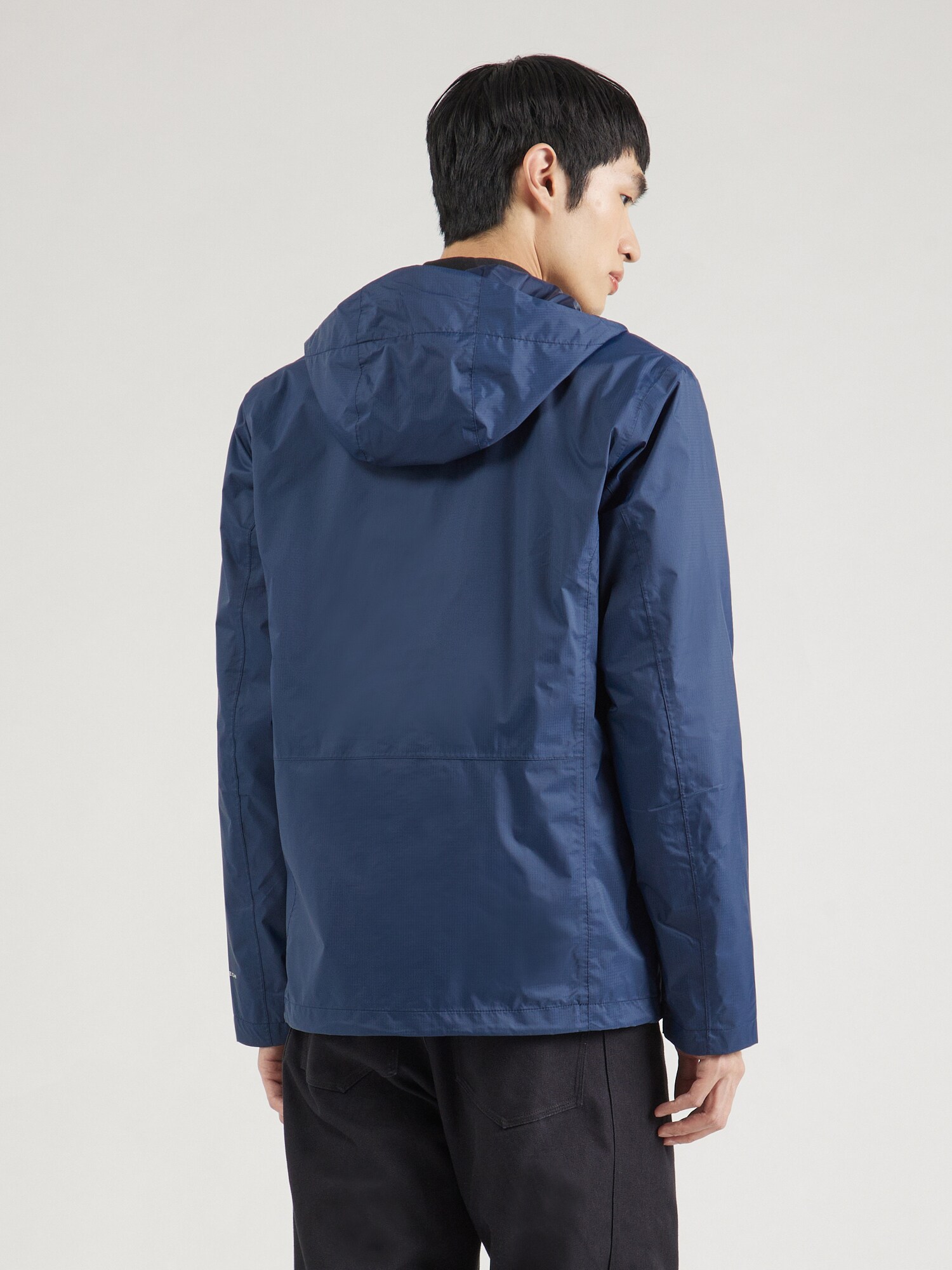 COLUMBIA Chaqueta de montaña 'Pouring Adventure' azul oscuro / blanco – imagen 3