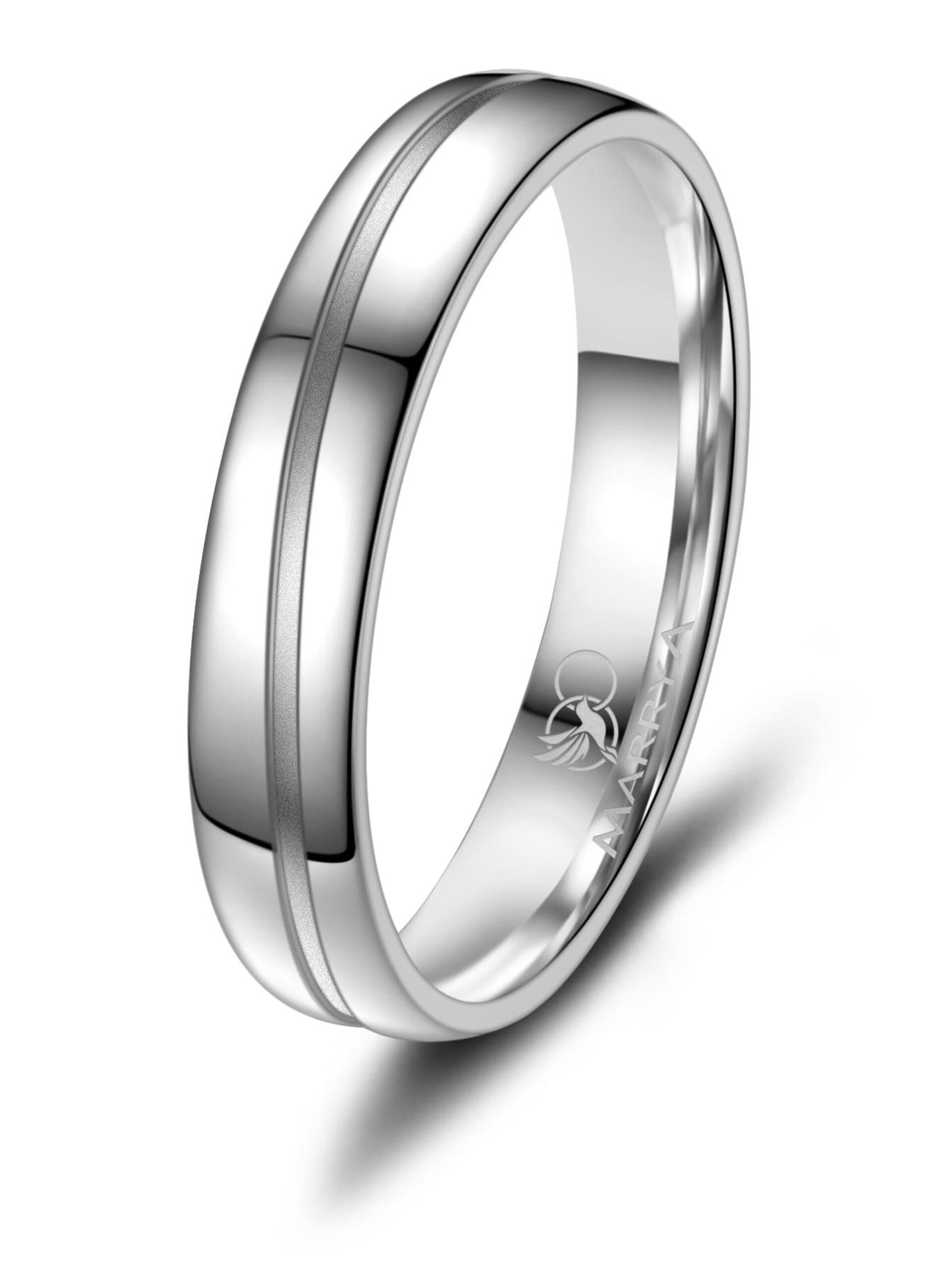MARRYA Ring 'MARRYA SI-13 Ehering aus Silber' dam