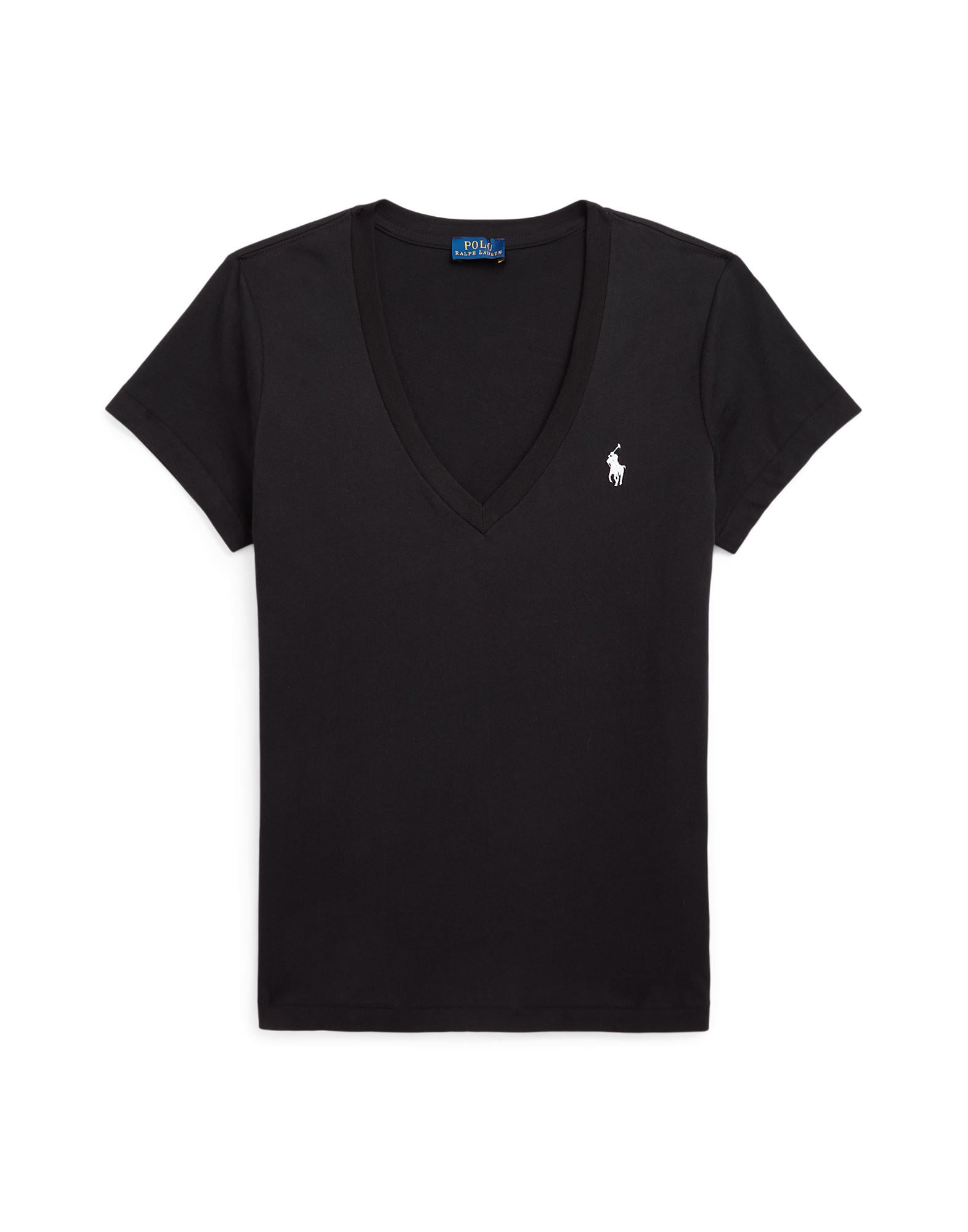 Polo Ralph Lauren Tricou negru / alb
