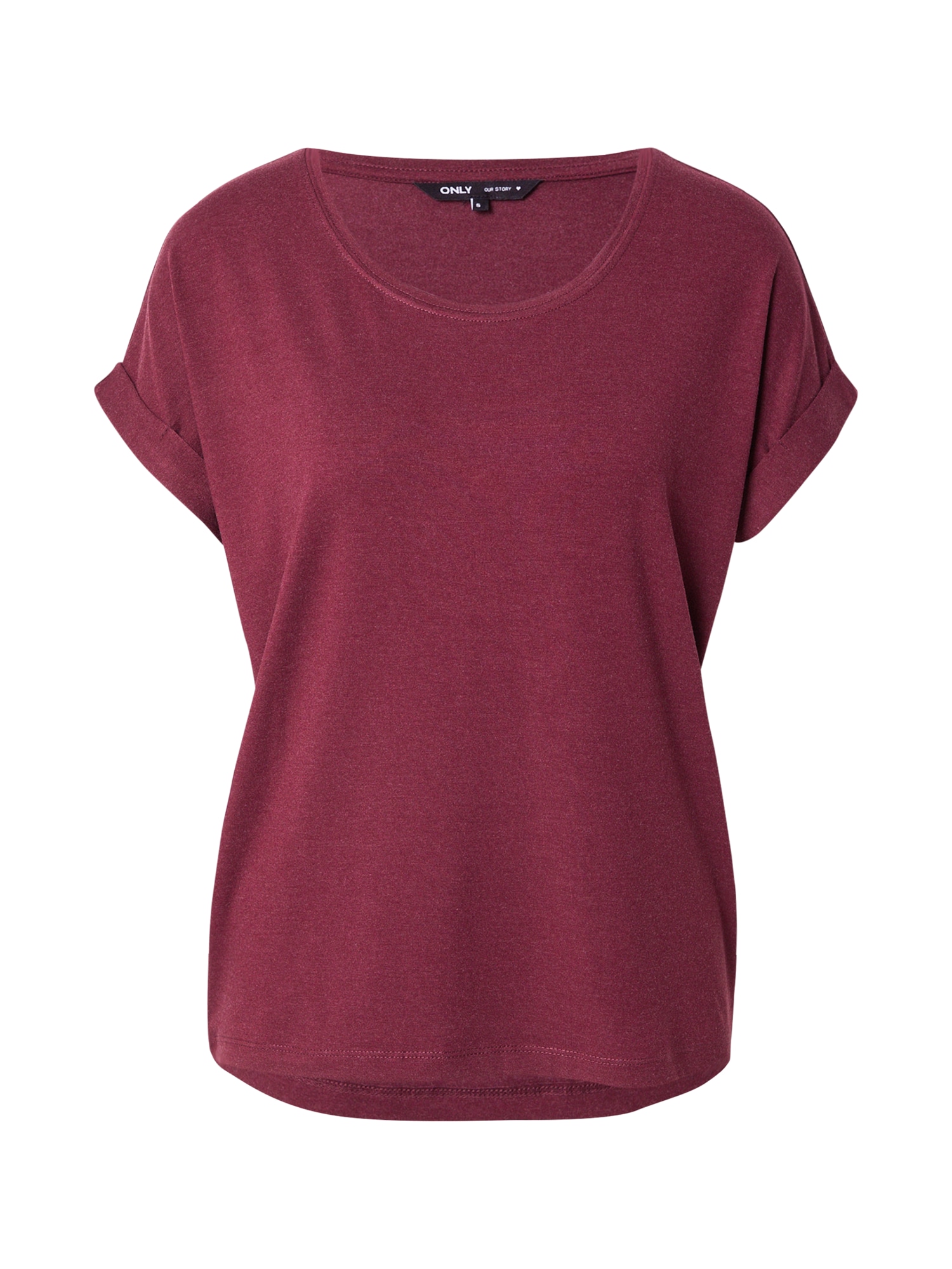ONLY Tricou ONLMoster  roșu burgundy