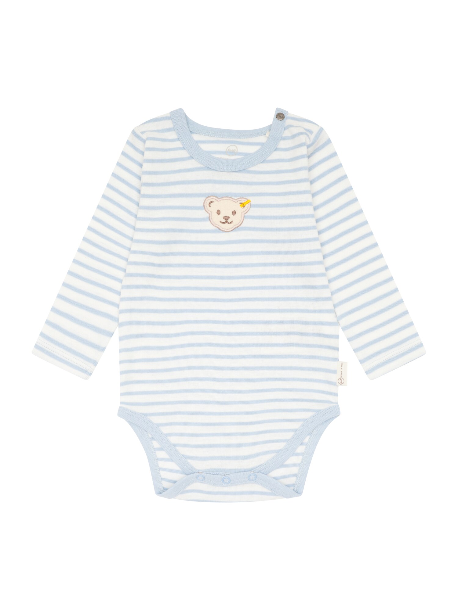 Steiff Collection Salopetă/Body  bej / albastru deschis / alb