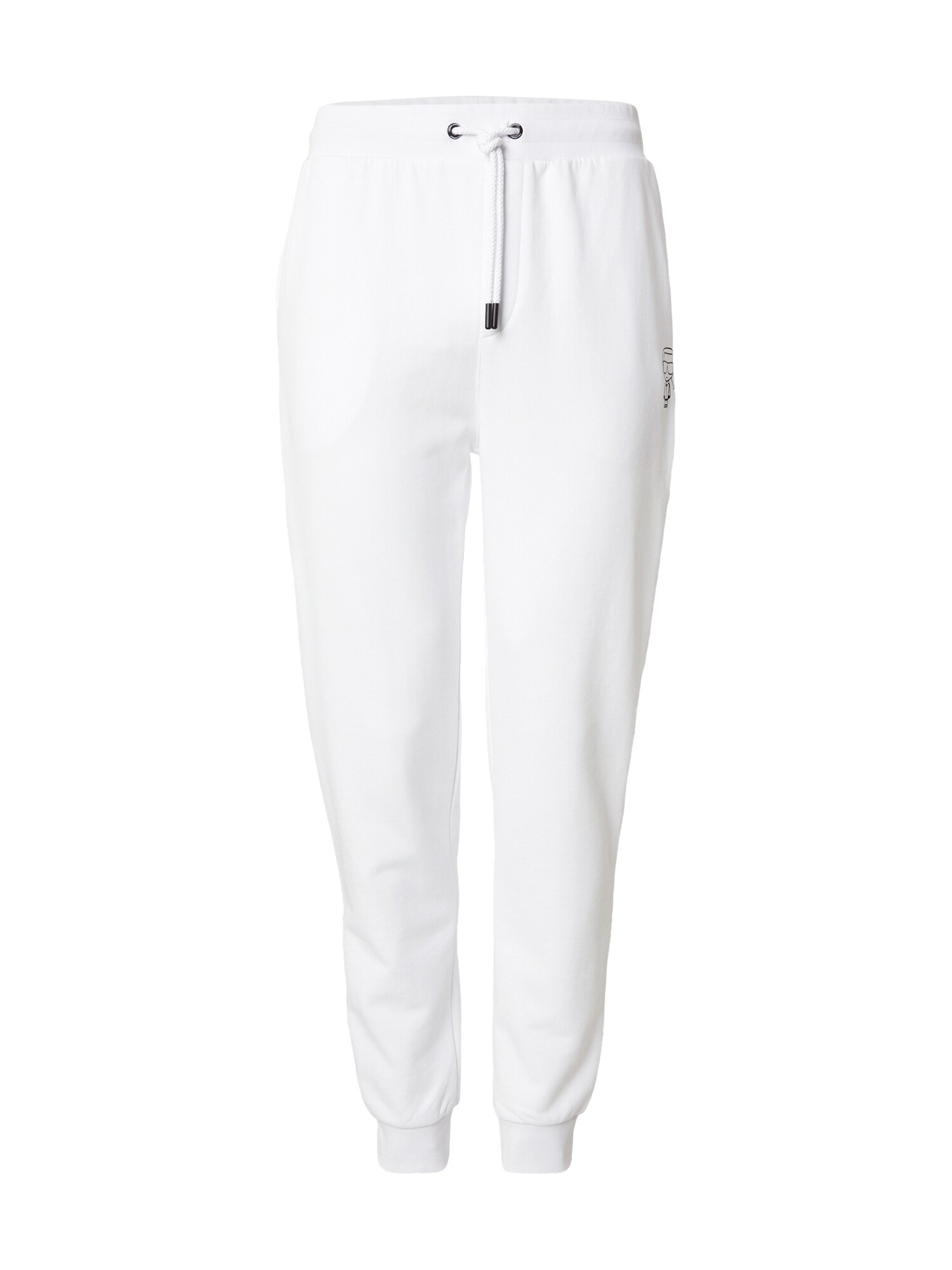 Karl Lagerfeld Pantaloni  negru / alb