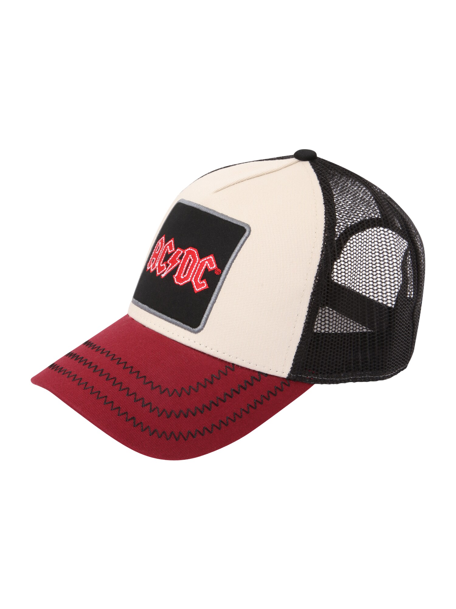 AMPLIFIED Sapkák 'ACDC'  ekrü / piros / sötétvörös / fekete akciós termékkép 1