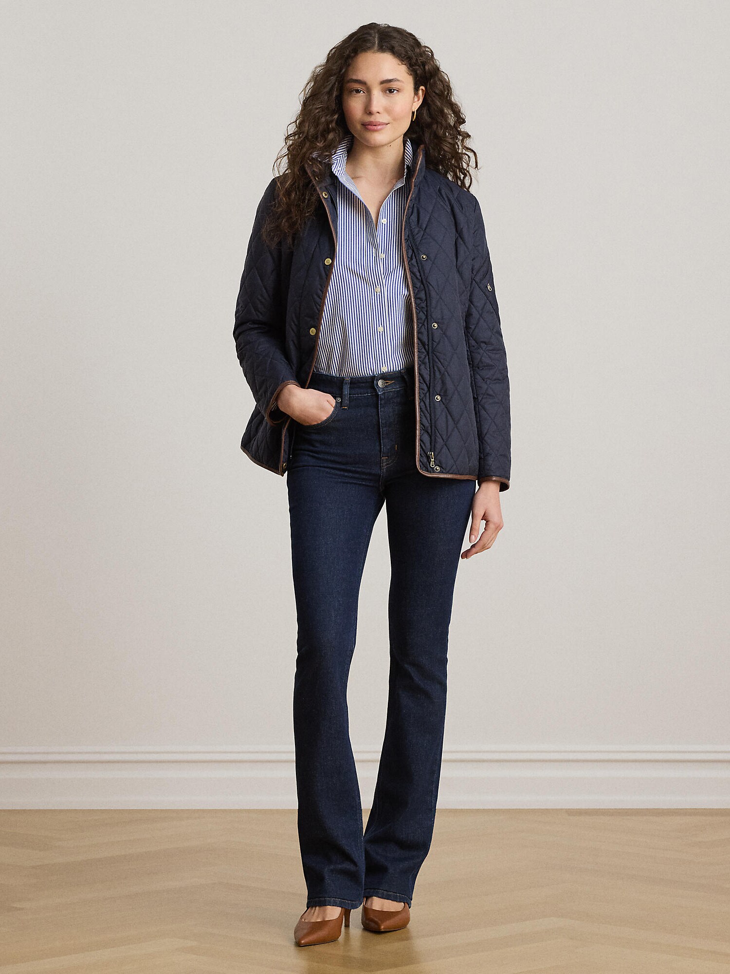 Lauren Ralph Lauren Chaqueta de entretiempo  navy – imagen 24