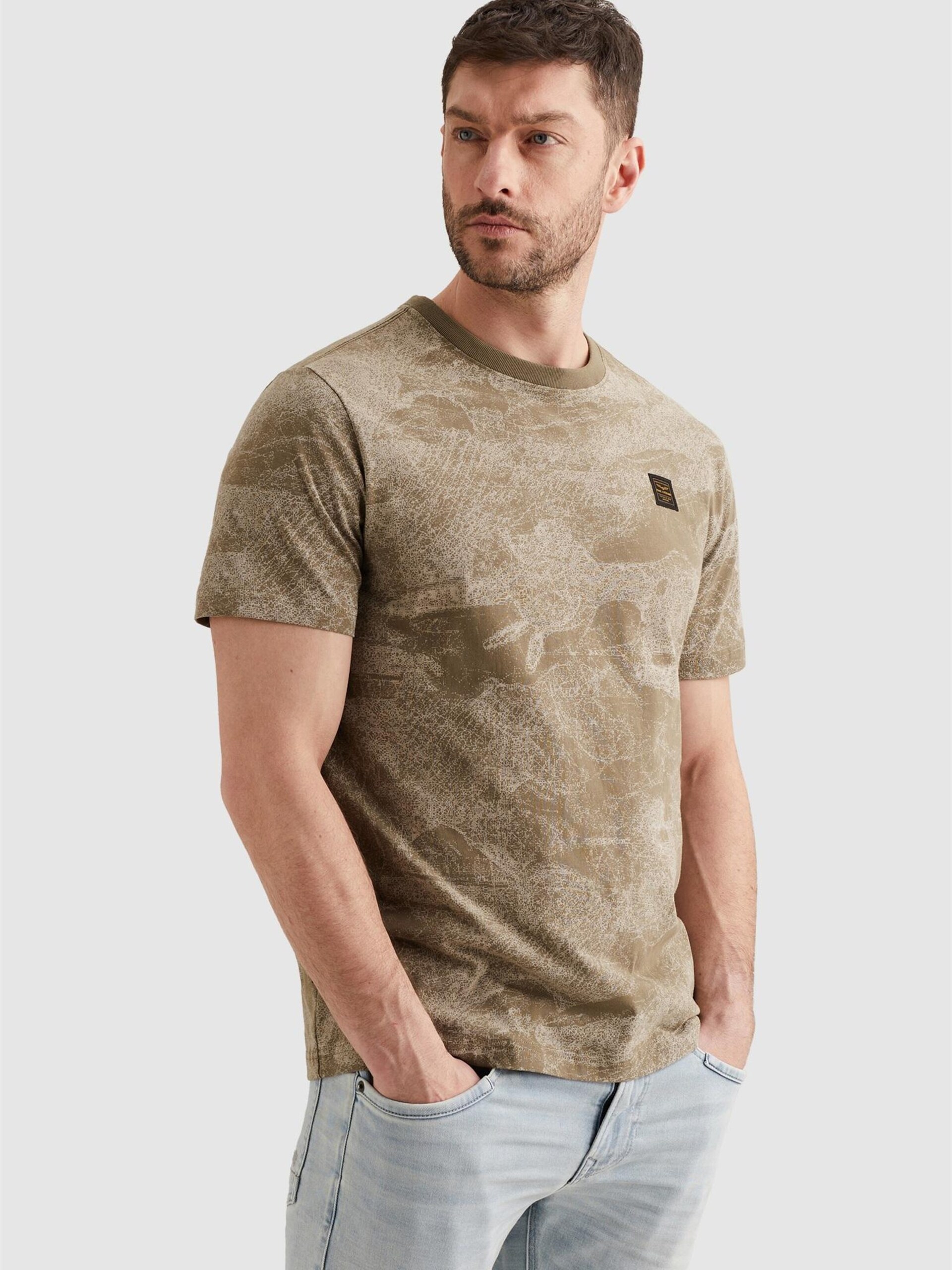 PME Legend T-Shirt Allover Print Dusky herr – bild 2