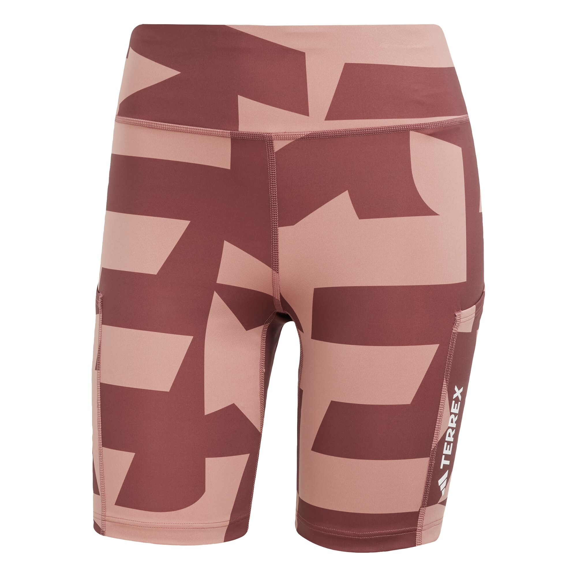ADIDAS TERREX Kültéri nadrágok  púder / burgundi vörös / fehér akciós termékkép 1