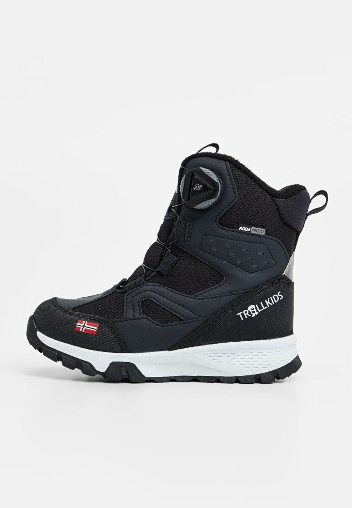 TROLLKIDS Botine Kirkenes negru