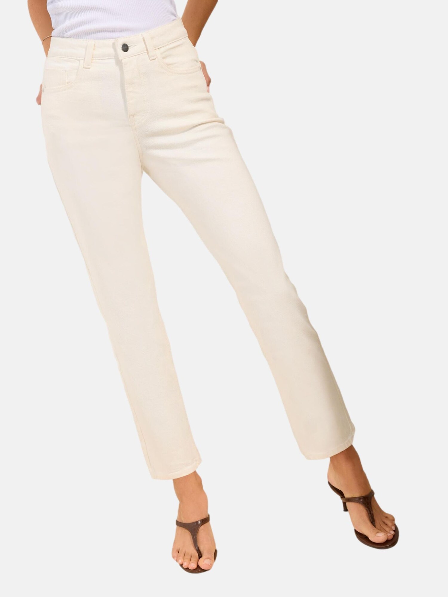 Friends Like These Jeans  alb denim