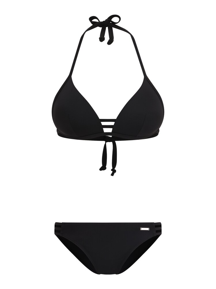 Bruno Banani Triangel-Bikini Damen Größe M schwarz