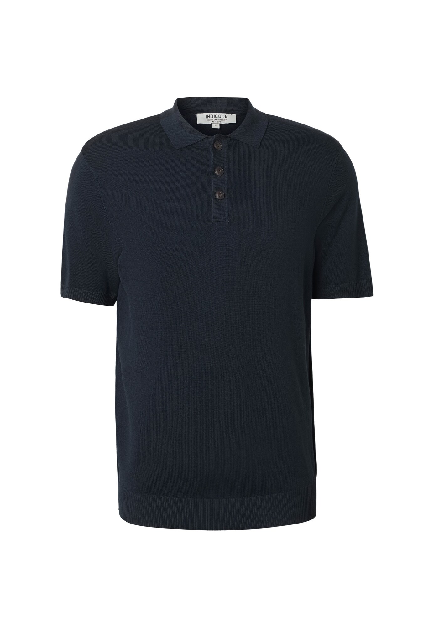 INDICODE JEANS Camiseta 'Bacemale'  azul oscuro