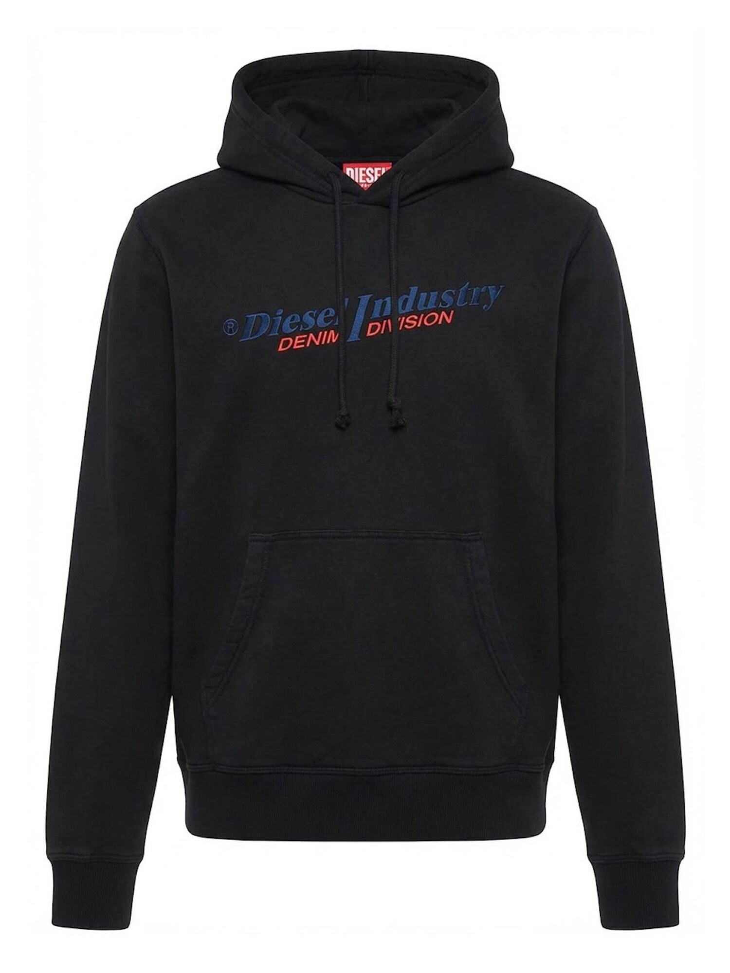 DIESEL Sudadera 'S-GINN-HOOD NEW INDUSTRIES'  negro