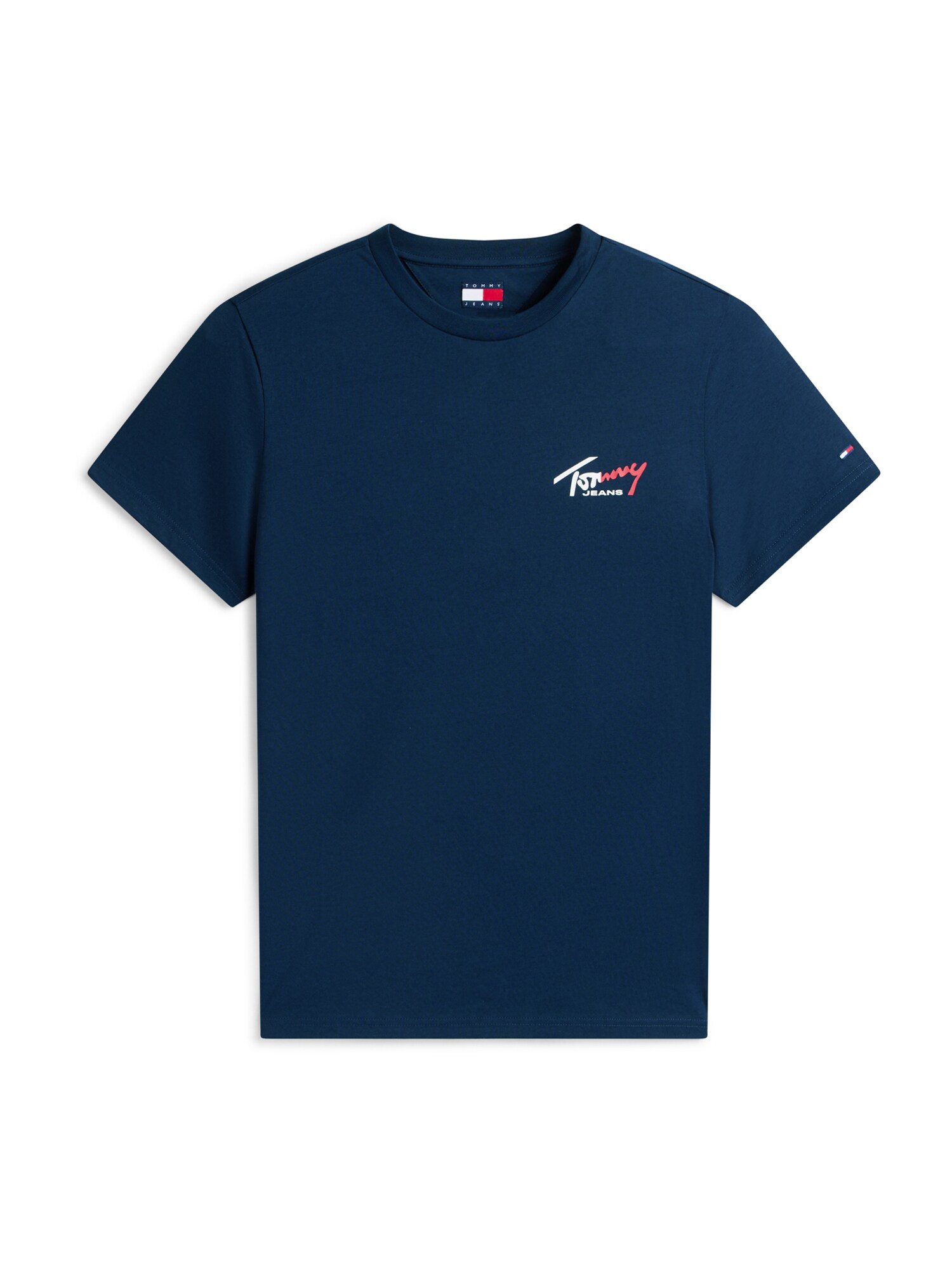 Tommy Jeans Tricou  bleumarin / roșu / alb