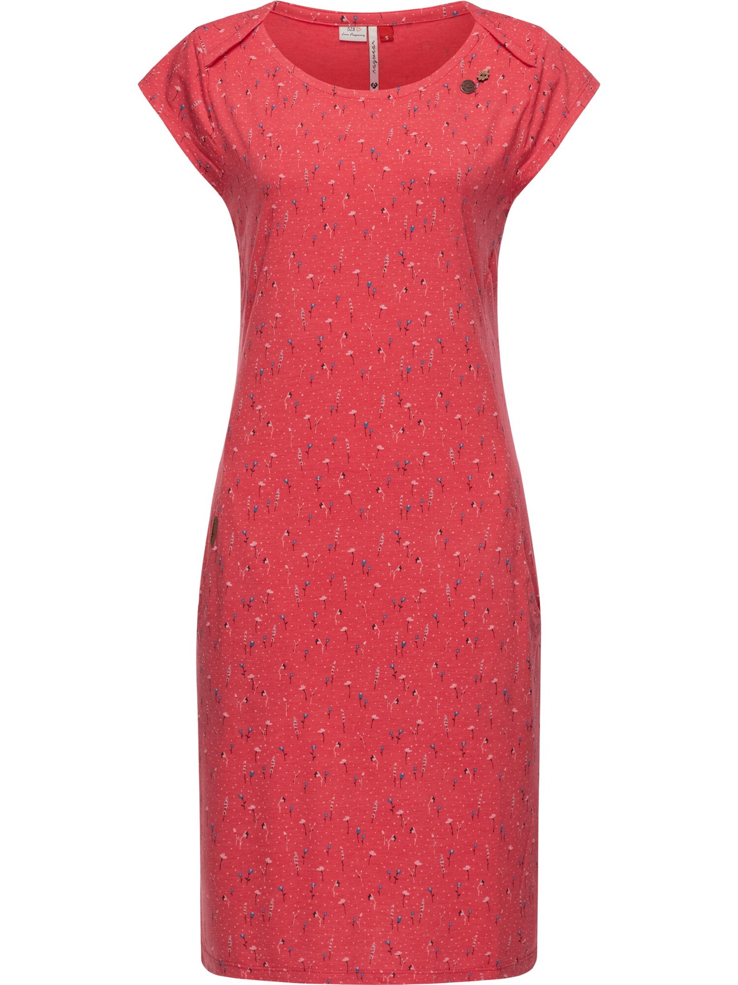 Ragwear Letné šaty 'Rivan'  nebesky modrá / brusnicová / čierna / biela