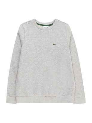 Lacoste Sweatshirt Grijs gemêleerd / Groen / Knalrood / Wit