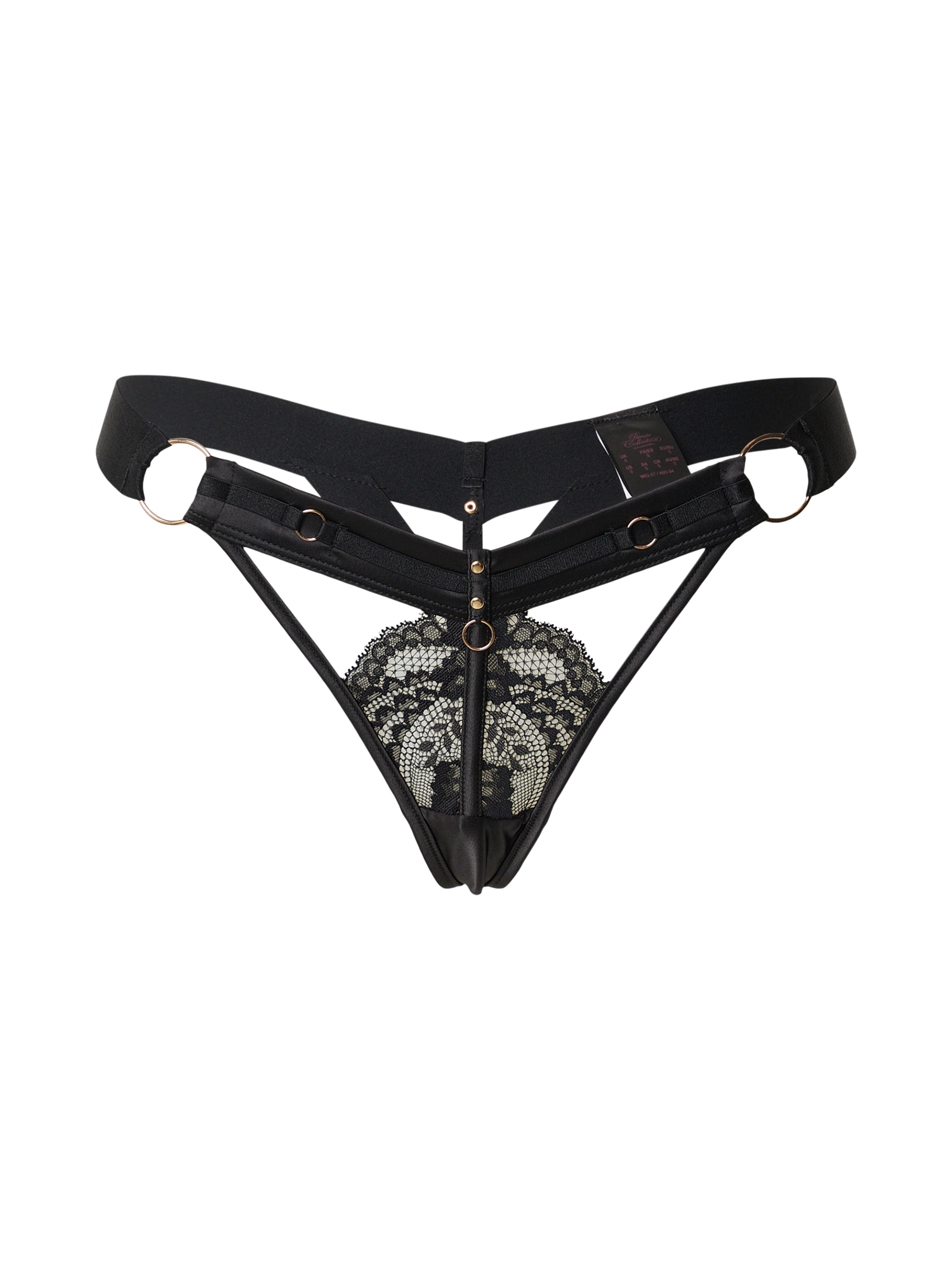Hunkemöller Tanga Emmeline  negru
