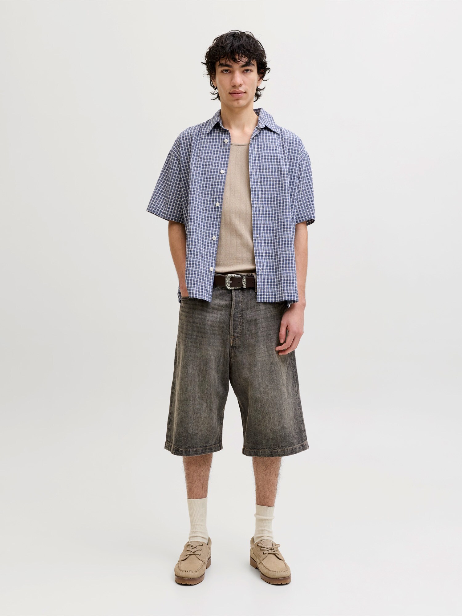 JACK & JONES Tričko 'JORCOTEDAZUR'  kaki (obrázok 4)