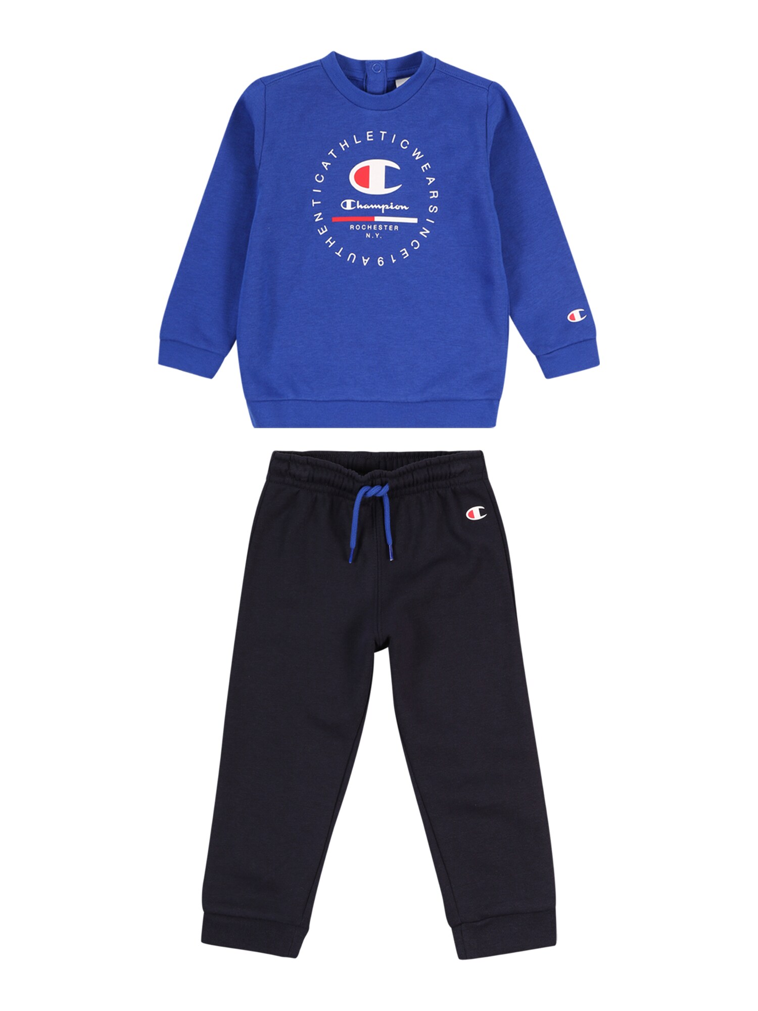 Champion Authentic Athletic Apparel Set  námornícka modrá / enciánová / červená / biela