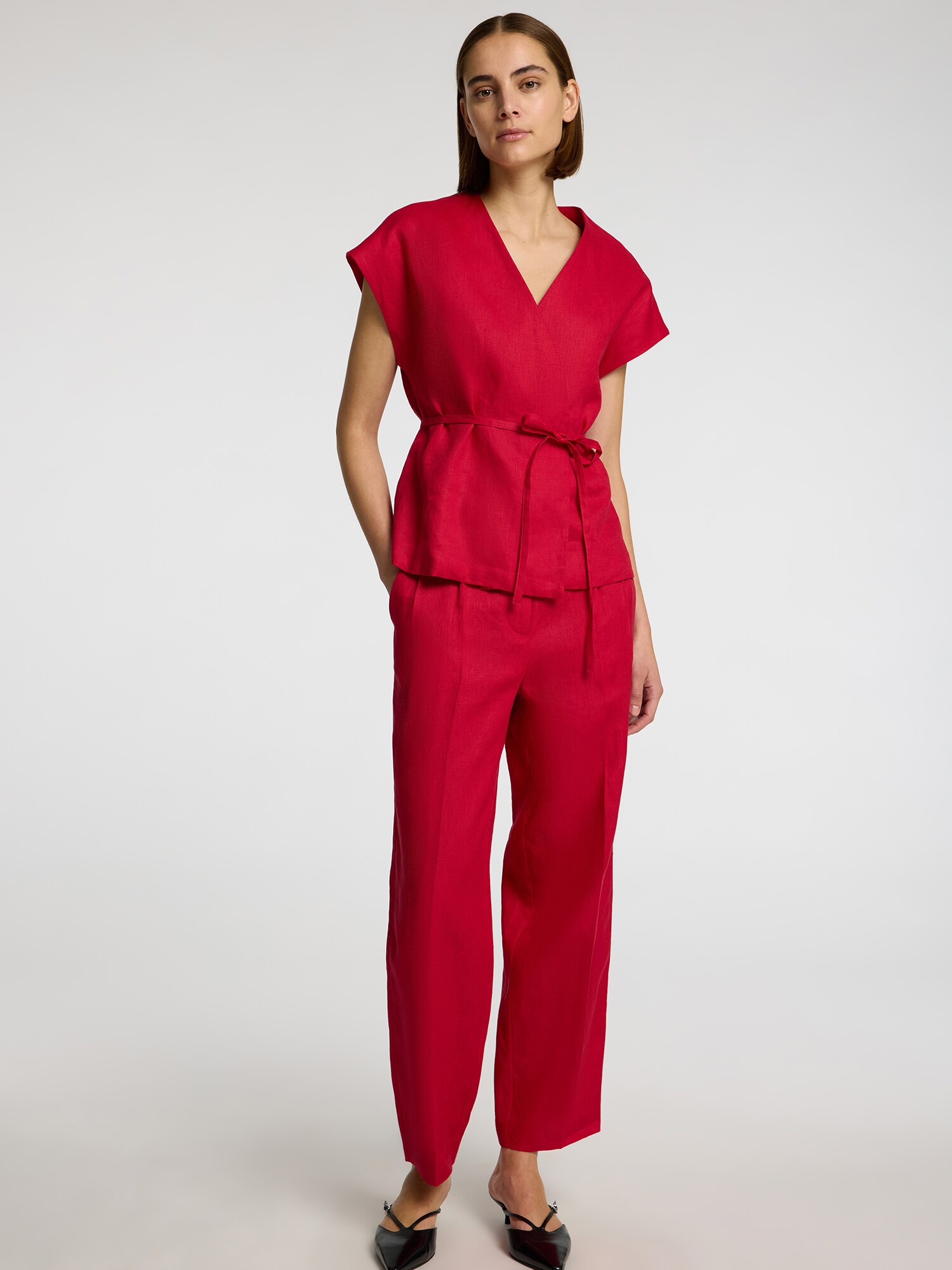 Thumbnail - SELECTED Bundfaltenhose SLFBARREL LIA