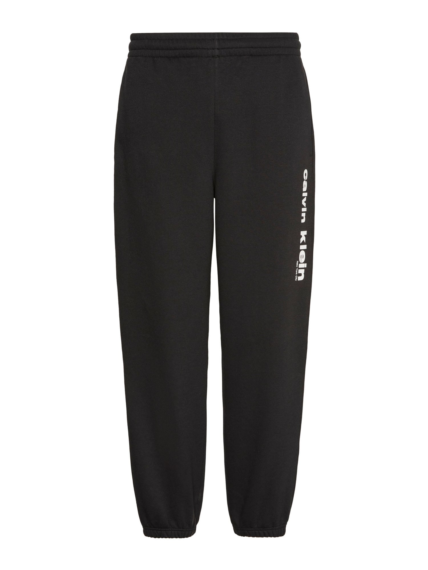Calvin Klein Pantaloni  negru / alb