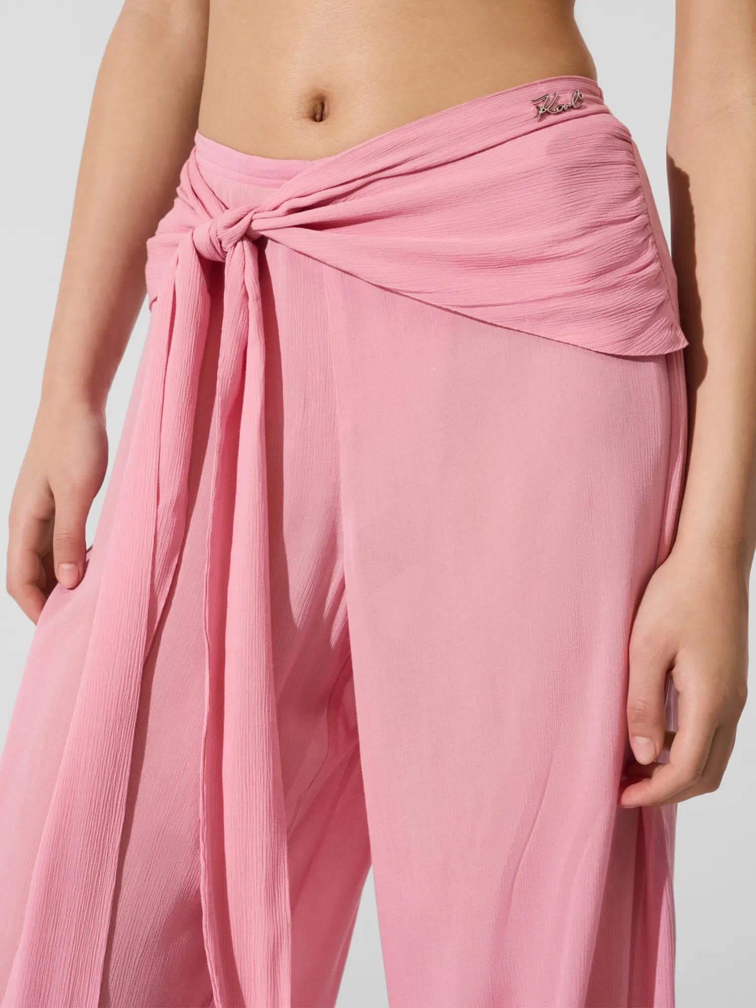 Karl Lagerfeld Bermudas rosa claro – imagen 3