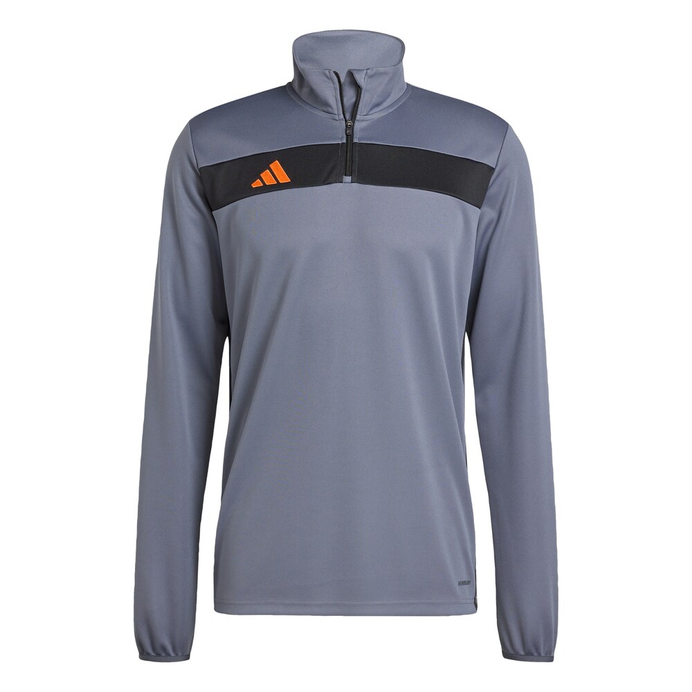 ADIDAS PERFORMANCE Funktionsshirt 'Tiro 25 Essentials' Herren Größe L basaltgrau / dunkelorange / schwarz
