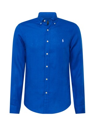 Polo Ralph Lauren Overhemd Enziaan / Wit