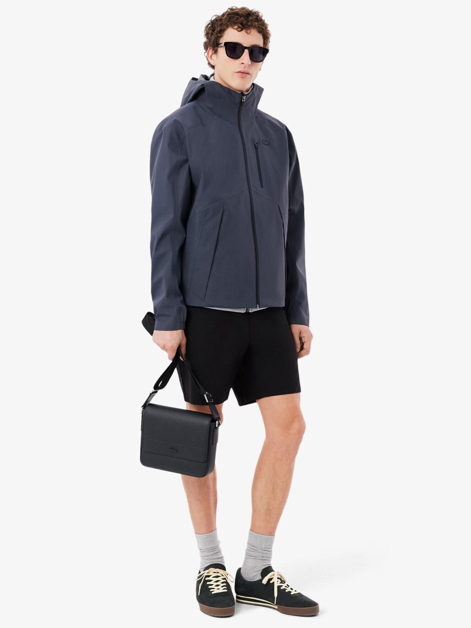 LACOSTE Bolso de hombro 'Langon'  negro – imagen 3