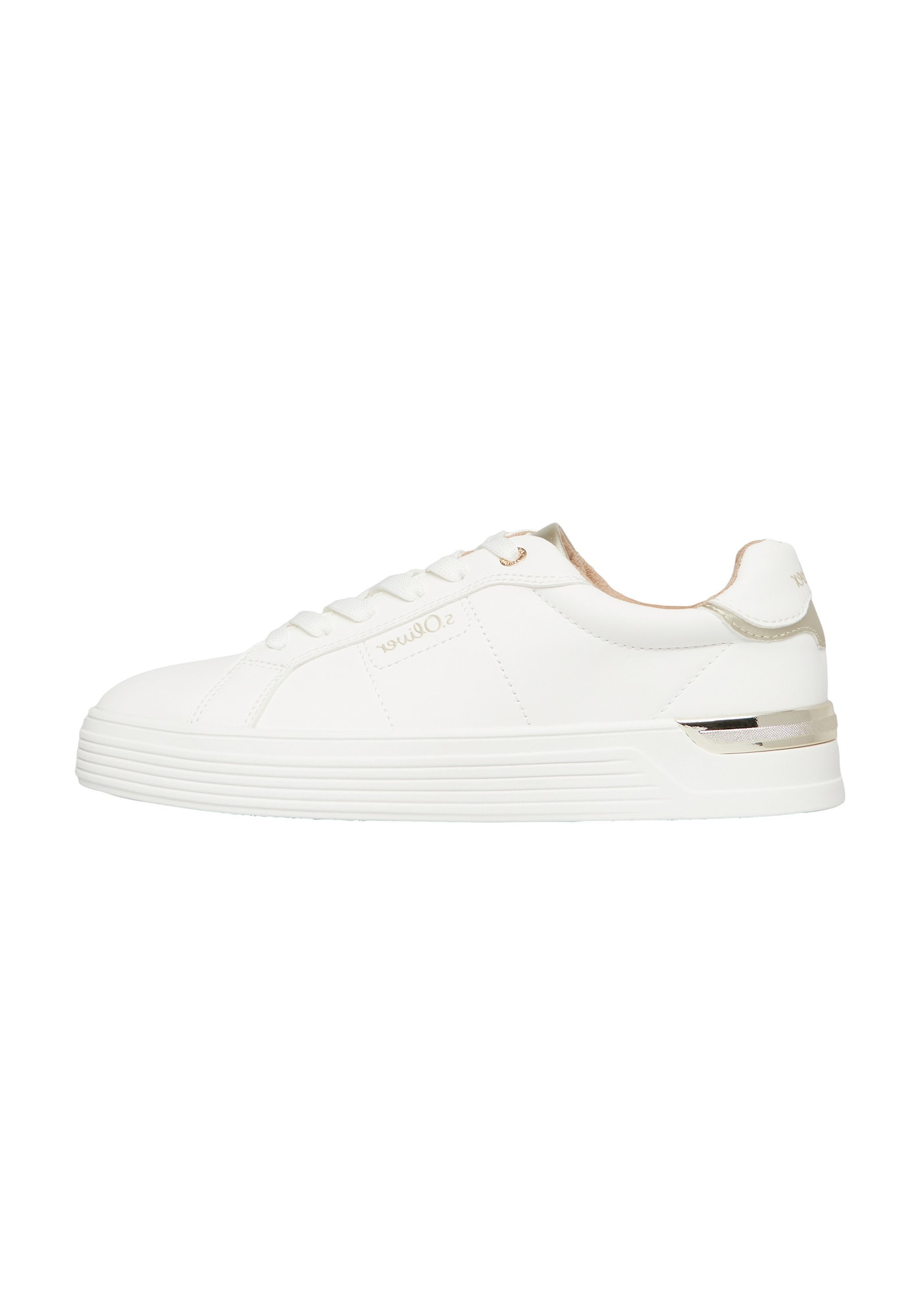 s.Oliver Sneaker low auriu / alb