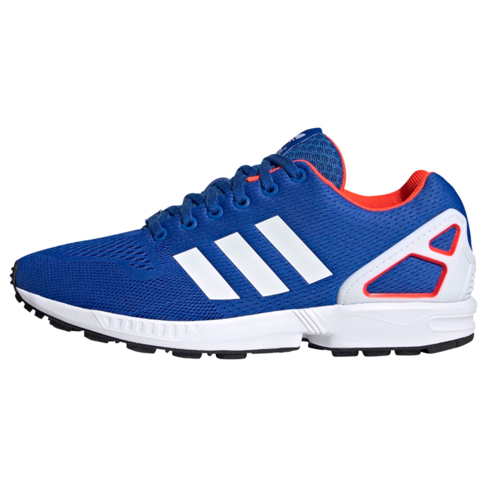 ADIDAS ORIGINALS Sportbačiai be auliuko ' ZX Flux '  sodri mėlyna („karališka“) / balta / oranžinė-raudona