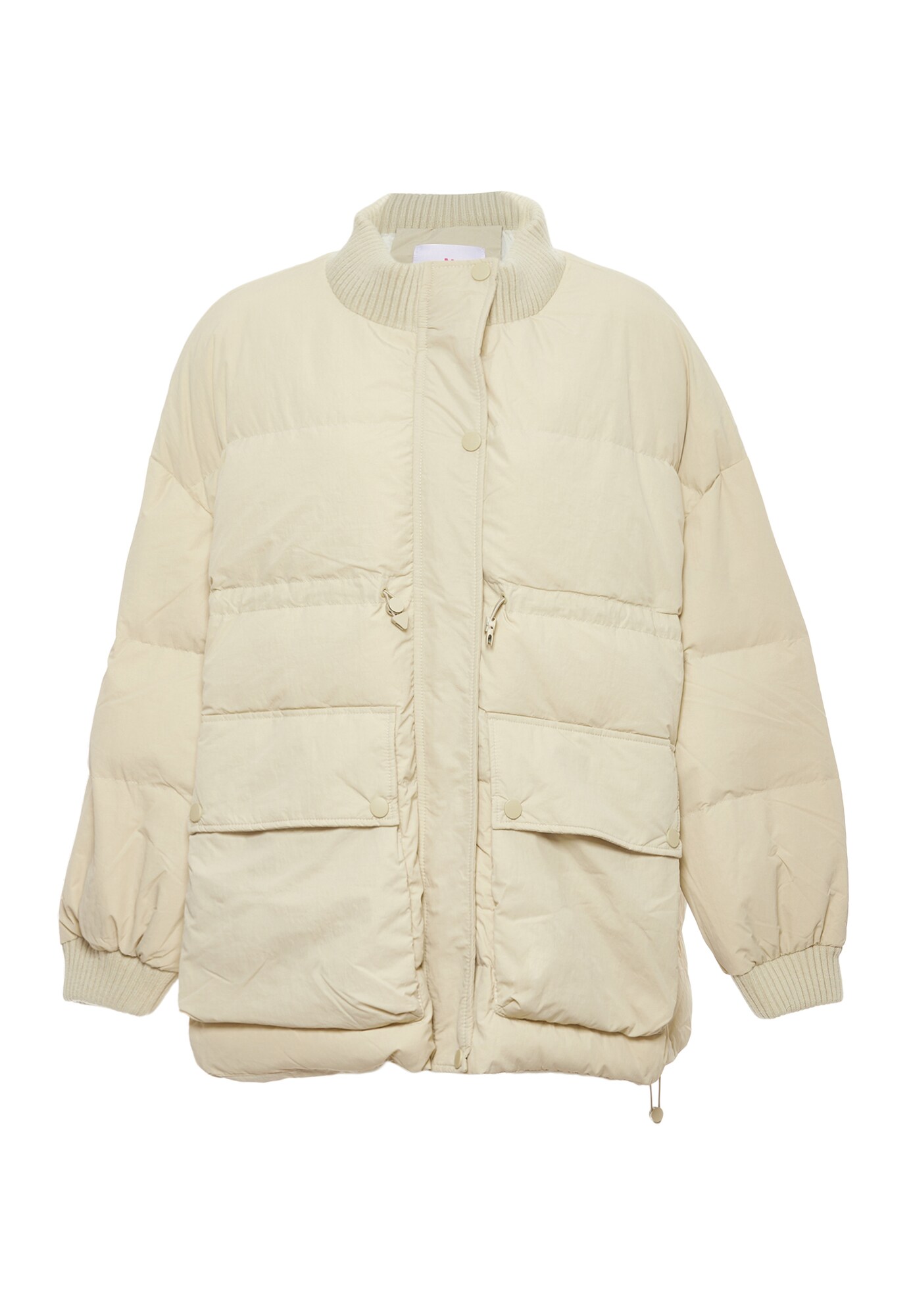 Koosh Geacă de iarnă  alb lână