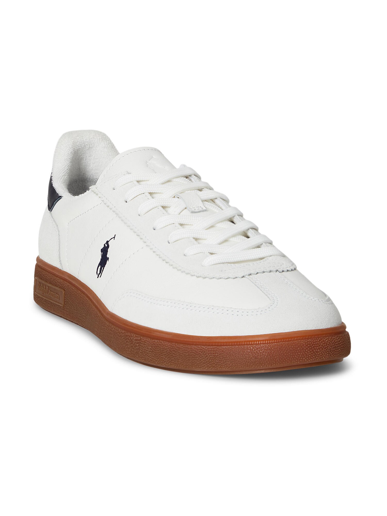 Polo Ralph Lauren Sneaker low BEDFORD  gri deschis / negru / alb