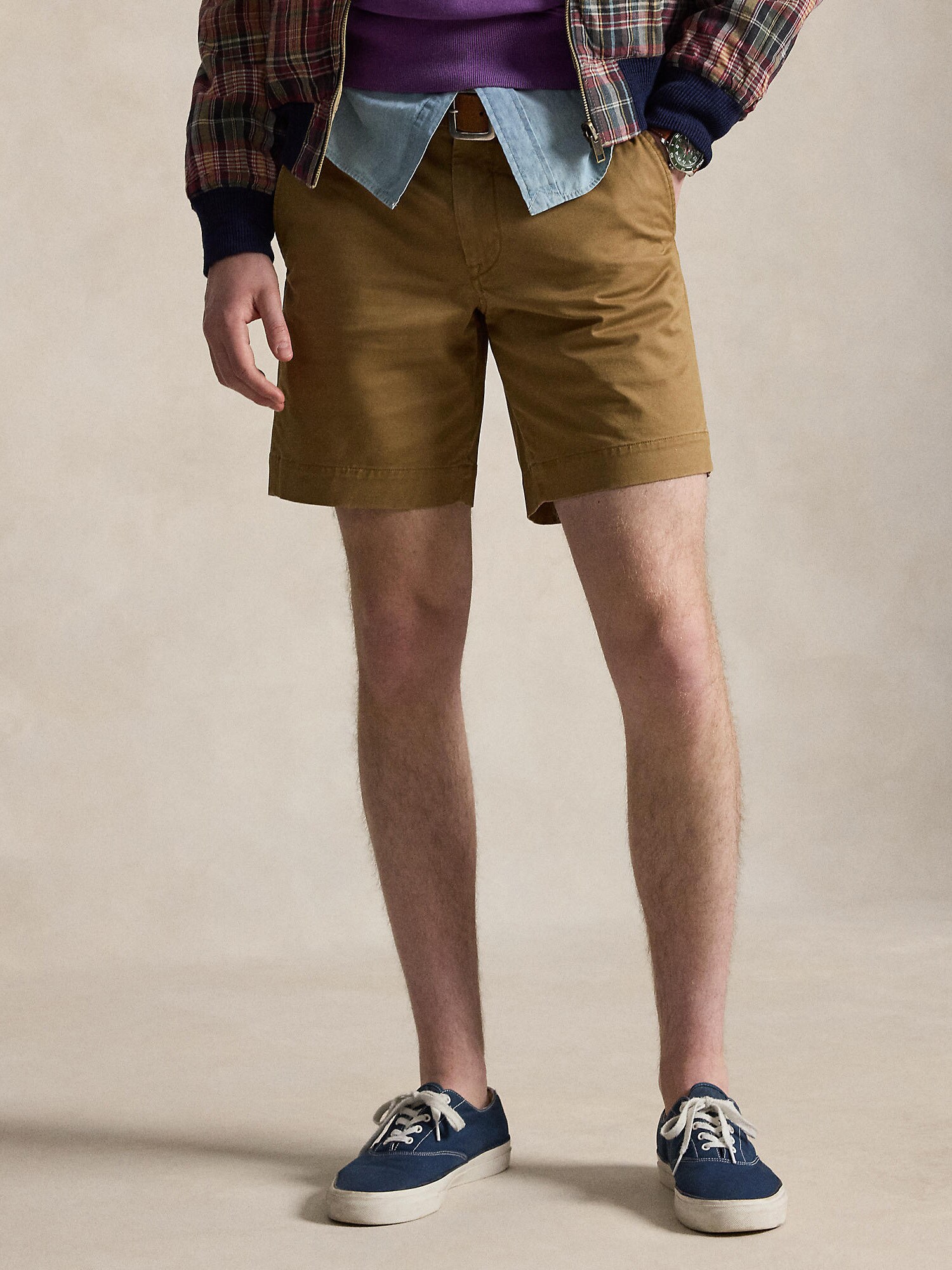 Polo Ralph Lauren Pantalón chino 'BEDFORD'  camelo – imagen 4