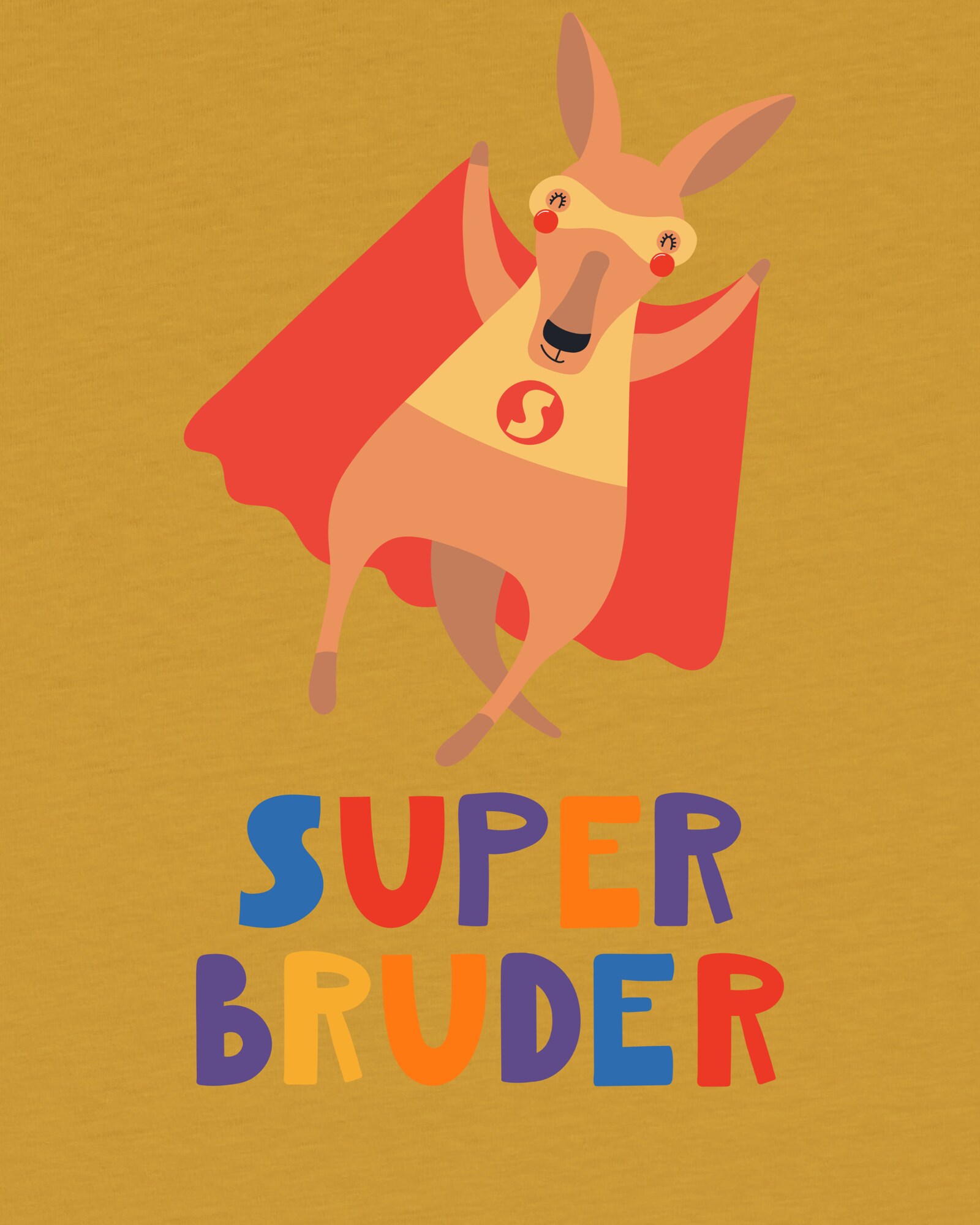 Thumbnail - T-Shirt 'Känguru Superbruder'