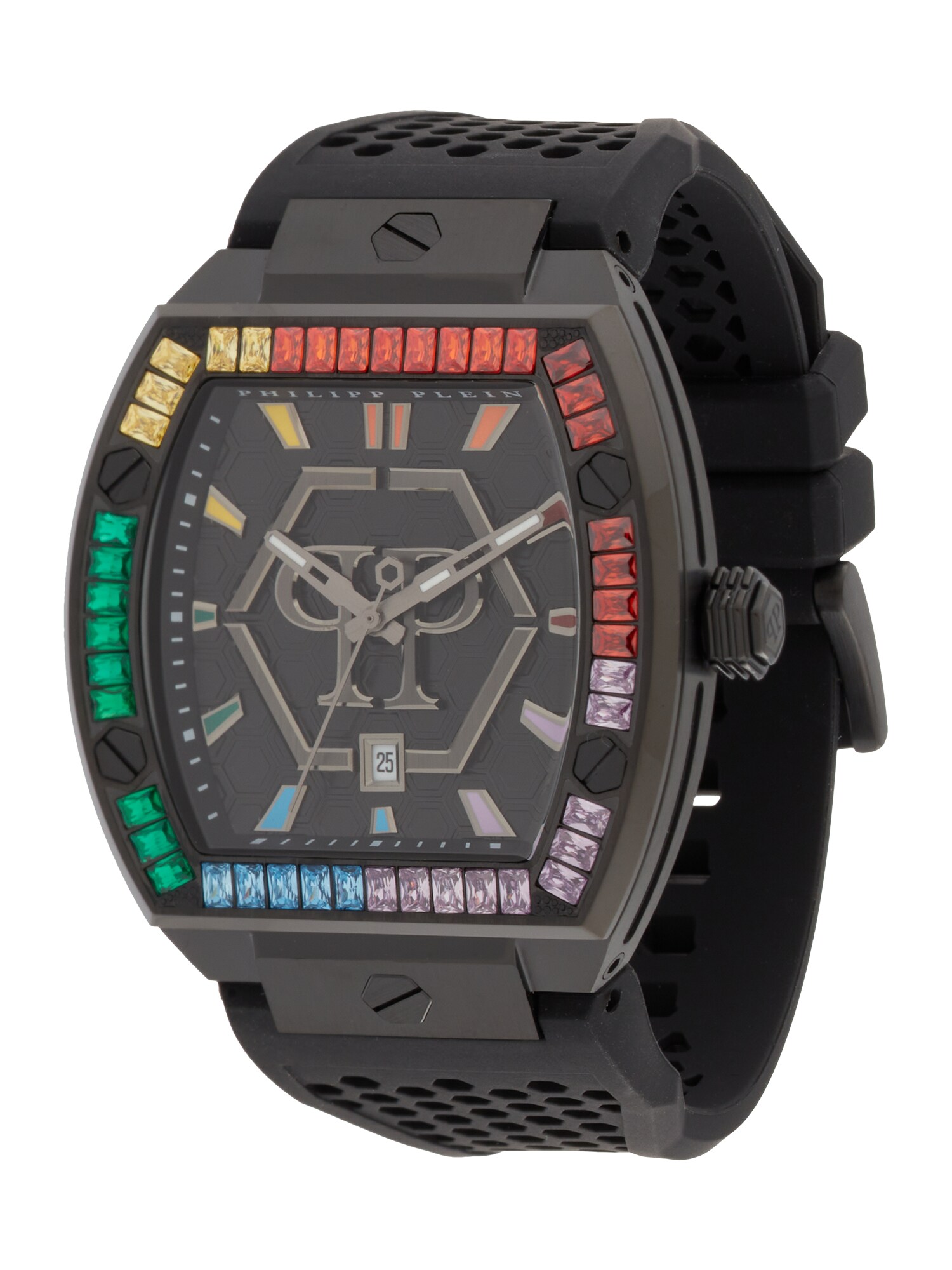 Philipp Plein Reloj analógico  amarillo / verde / rojo / negro